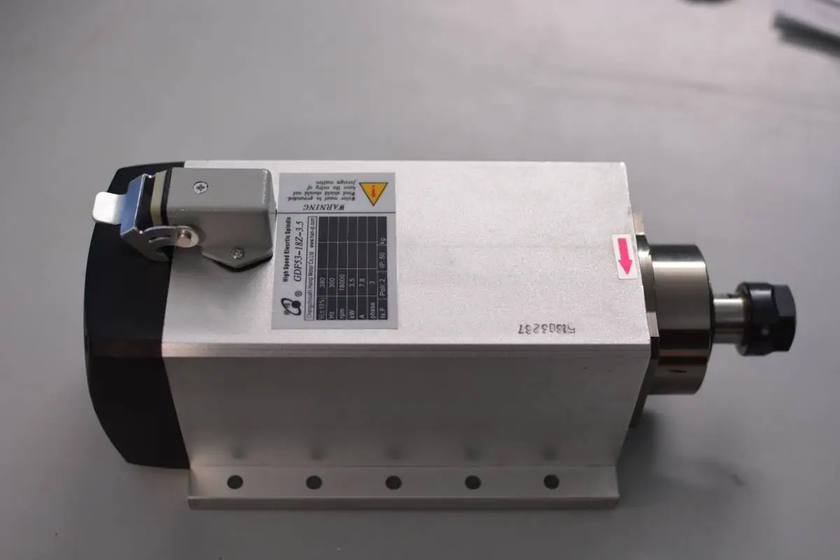 3.5KW Spindle Motor, Square Air Cooled