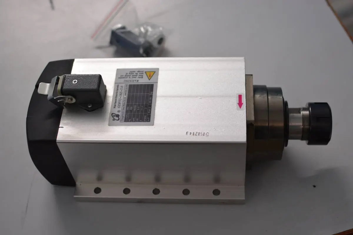 5.0KW Spindle Motor, Square Air Cooled